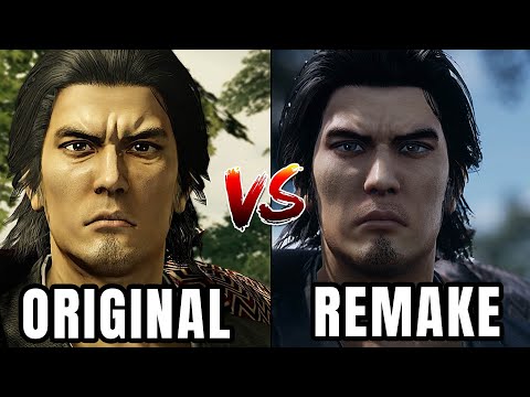 Like a Dragon Ishin! PS5 vs PS4 Graphics Comparison - Remake Done Right? [4K]