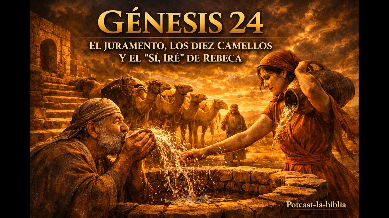 La biblia Génesis capitulo 24: El juramento, los diez camellos y el “Sí, iré” de Rebeca