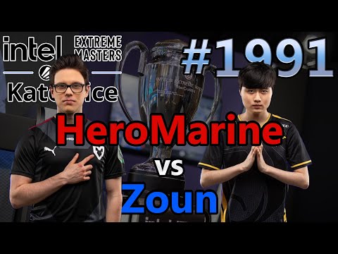 StarCraft 2 - Replay-Cast #1991 - HeroMarine (T) vs Zoun (P) - IEM Katowice 2022 Playoffs [Deutsch]