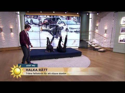 Halka rätt - stuntmannen visar knepen som funkar - Nyhetsmorgon (TV4)