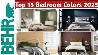 Behr bedroom color combinations|| Behr paint colors|| interior paint color ideas