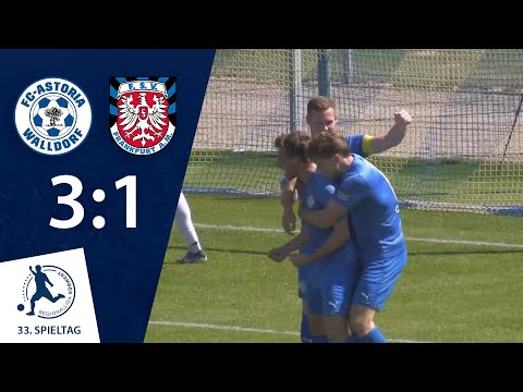 Walldorf feiert Klassenerhalt | FC-Astoria Walldorf - FSV Frankfurt | 33. Spieltag RLSW