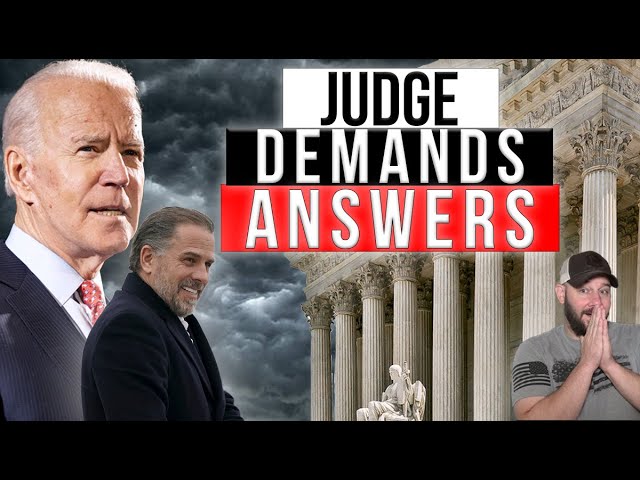 Hunter Biden got some BAD news going into the weekend… Judge DEMANDS update on his FAILED PLEA DEAL