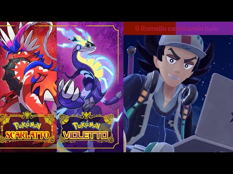 Pokemon Scarlatto e Violetto 9 Romelio capobanda buio