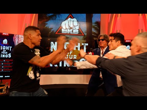 Face-off gets HEATED 🔥 | Yordan Fuentes vs. Julian Fernandez | BKB 48: Night of Four Kings