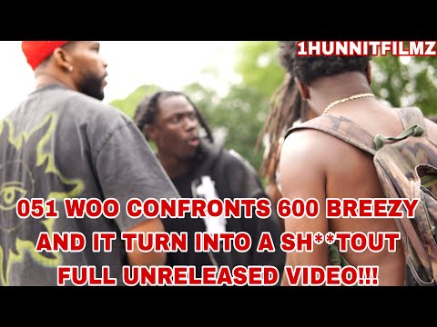 051 Woo Confronts 600 breezy And It Turns Into A Shootout (Full shooting Video)