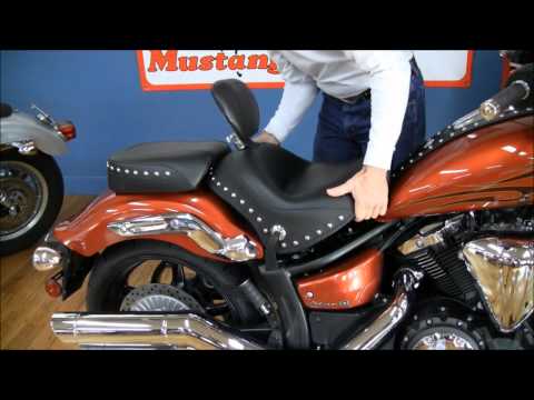 Yamaha Stryker - Mustang Seat Install