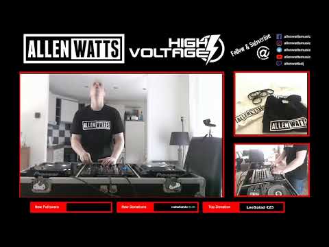 Allen Watts Presents High Voltage Livestrream