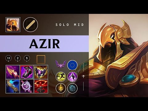 Azir Mid vs Karma - EUW Master Patch 26.02