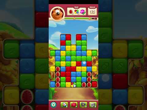 Toon Blast Level 7822 - No Boosters