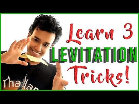 LEVITATION Trick Revealed - Learn 3 Levitations with NO STRINGS!