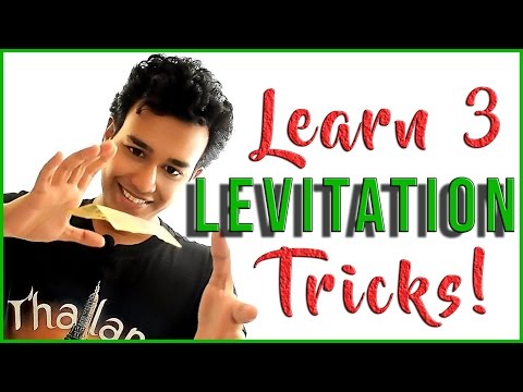 Learn 3 Levitations with NO STRINGS!