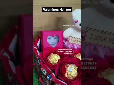 chocolate bouquet gift for valentine's #valentine #chocolate #teddy