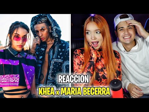 REACCION con mi AMIGA a KHEA, Maria Becerra - Te Necesito