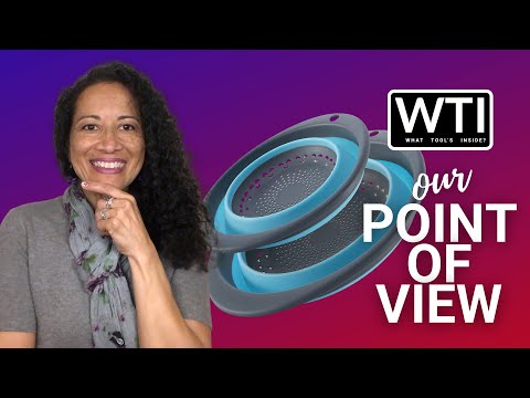U-Taste Collapsible Colander Set - WTI product video review