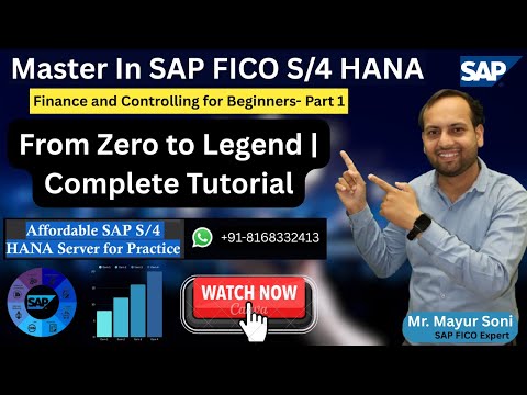 Master “SAP FICO S/4 HANA Full Course (Part-1) |4-Hour Complete Tutorial with Timestamps