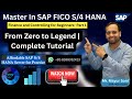 Master SAP FICO S 4 HANA Full Course Part 1 4 Hour Complete Tutorial With Timestamps