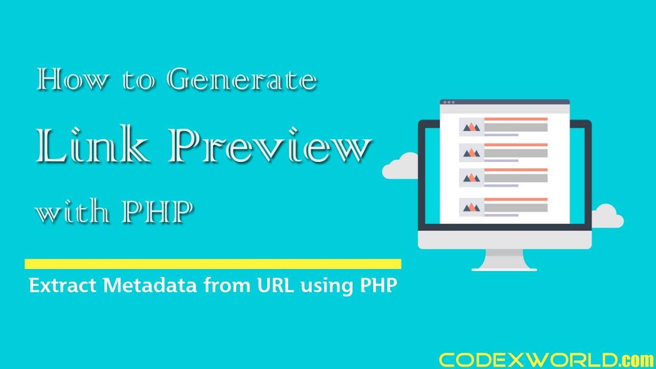 Generate Web Page Link Preview with PHP