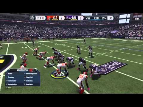 Madden 16 Connected Franchise Season 1, Week 5  (Browns @ Ravens)
