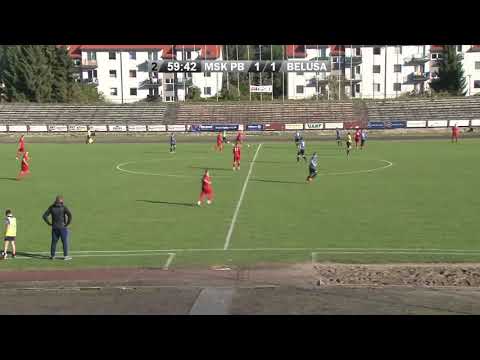 zostrih zápasu MŠK P. Bystrica - TJ KOVO Beluša