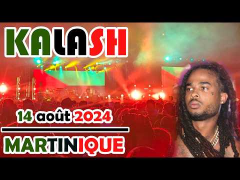 🎆 Le CONCERT de KALASH en MARTINIQUE 🎶 Plus d'1h de vidéo ! 🎶 14 Aout 2024 au Stade Pierre-Aliker