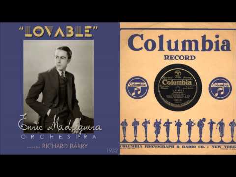 Adiós 1931 Enric Madriguera y su orquesta vocal Guty Cárdenas