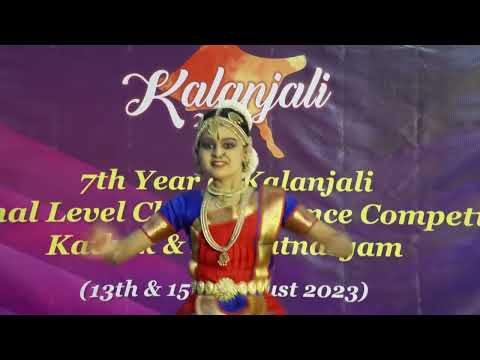 Bharatanatyam Dance Performance by Thaneesha Nair on ￼ “Nrithyathi Nrithyathi” keertanam