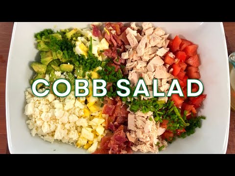 The Hollywood Brown Derby Cobb Salad | Cooking Disney