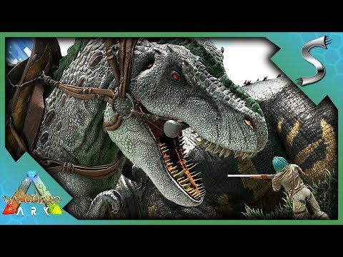 TRAPPING AND TAMING A MAX LEVEL REX! - Ark: Valguero [DLC Gameplay E14]