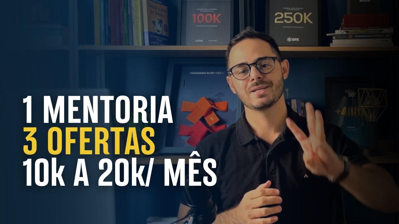 Como Fazer R$ 10k a R$ 20k por Mês com Apenas 3 Ofertas de Mentoria