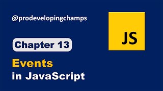 Download the video "Events in JavaScript | JavaScript Full Course | #13"