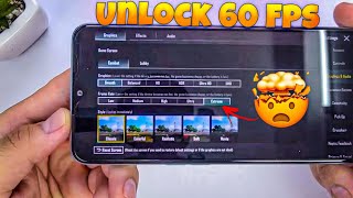 How To Unlock 60 fps | Pubg & Bgmi