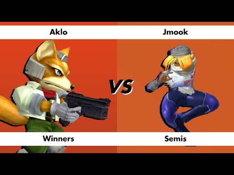 Santa Paws Winners Semis - Aklo (Fox) vs Jmook (Sheik) - SSBM