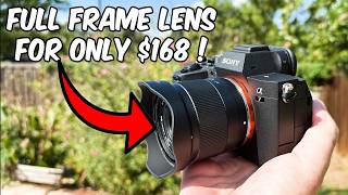 Full Frame lens for Sony | Viltrox 40mm f/2.5
