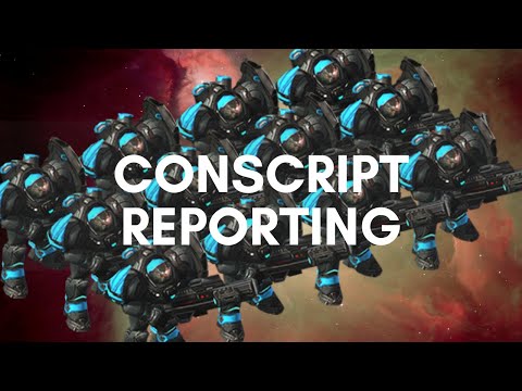 CONSCRIPT REPORTING  - Nova Weekly Brawl [Starcraft 2 Direct Strike]