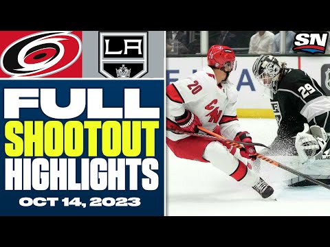 Carolina Hurricanes at Los Angeles Kings | FULL Shootout Highlights