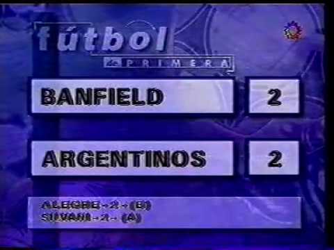 24-6-1994 (Clausura) (14°F) Banfield:2 vs Argentinos Juniors:2