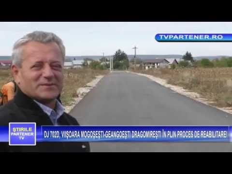 DJ 702D, VIIŞOARA MOGOŞEŞTI-GEANGOEŞTI DRAGOMIREŞTI ÎN PLIN PROCES DE REABILITARE!
