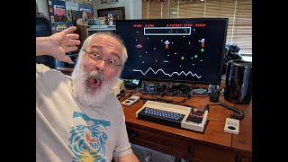 Mattel Aquarius DeFender - 8bit Vintage Computer - Retrogaming Video Game - D Fender - Retro