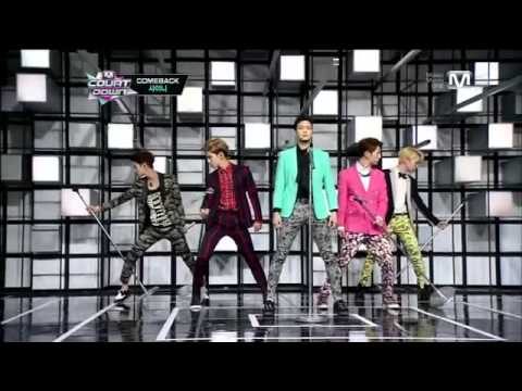 1080p HD 130221 M! Countdown SHINee Beautiful Dream Girl 2