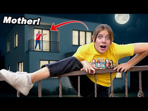 Sneaking Out Of My House At 12AM!