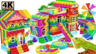 Download lagu How To Build Luxury Modern Summer Farm With Magnetic Climbing Wall Swimming Pool For My Hamster mp3