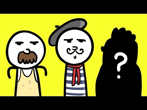 L'italiano, il francese e il tedesco (Scottecs Toons)
