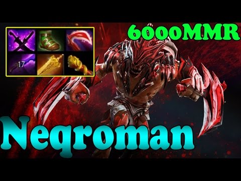 Dota 2 - Neqroman 6000 MMR Plays Bloodseeker Vol 1# - Ranked Match Gameplay!