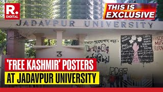 &#39;Free Kashmir&#39; &amp; &#39;Free Palestine&#39; Posters Spark Protests at Jadavpur University | This Is Exclusive
