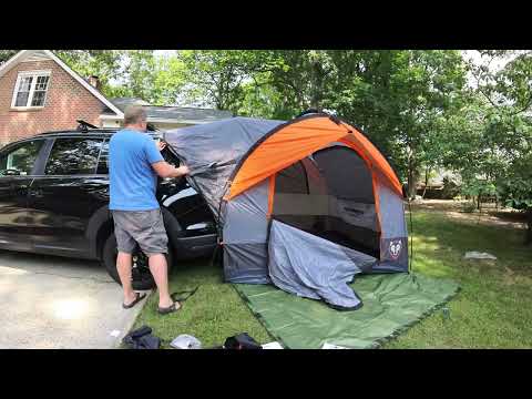 RightLine SUV tent and Mattress -2022 Pilot -  Review and Setup
