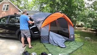 RightLine SUV tent and Mattress -2022 Pilot -  Review and Setup