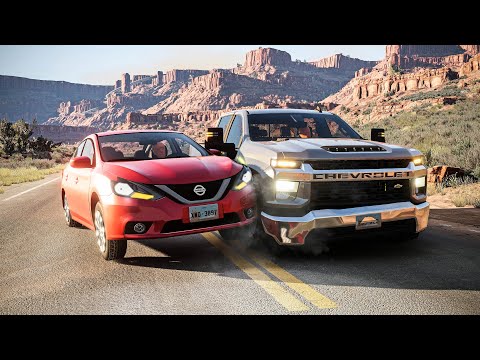 Realistic Car Crashes and Overtakes [04] 🔥 [BeamNG Drive]