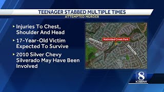 Teenager stabbed several times in Salinas