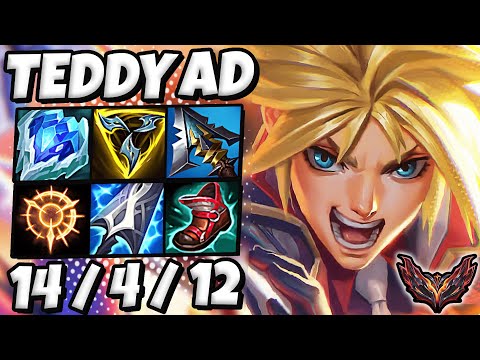 Ezreal vs Twitch ADC [ Teddy ] Patch 12.11 Korea Grandmaster ✅